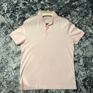 Calvin Klein men polo pink color